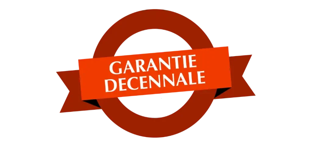 Badge garantie décennale pour travaux de couverture